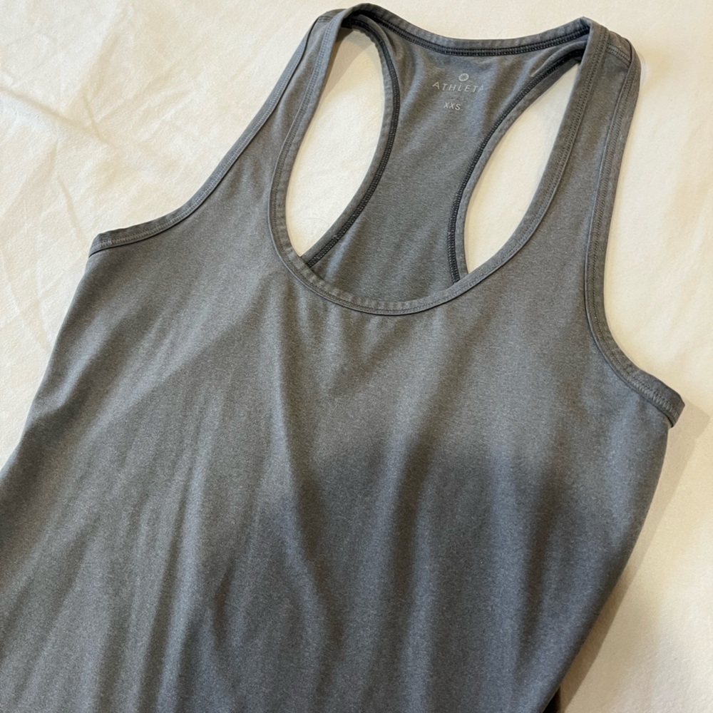 Atleta Women’s Gray Razorback Workout Tank - Picture 6 of 6